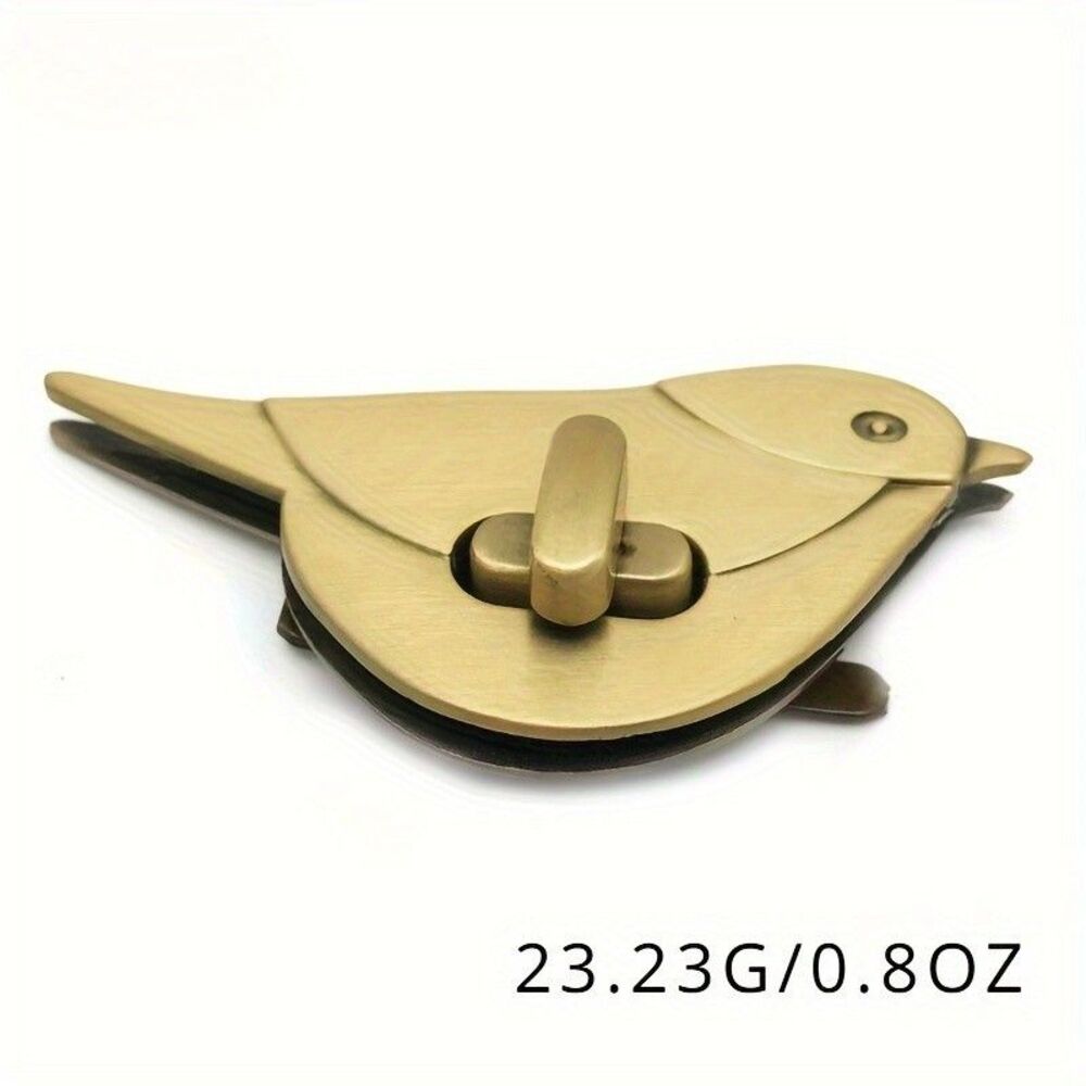 Metal Bird Handbag Purse Clasp Hardware Twist Turn Lock DIY